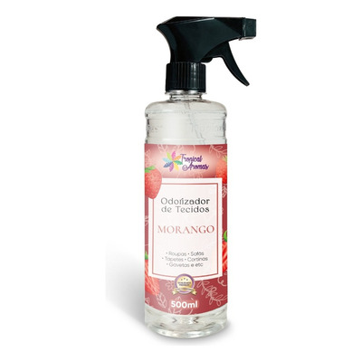 Encontraproduto.com.br - Odorizador De Tecido 500ml Morango Tropical Aromas