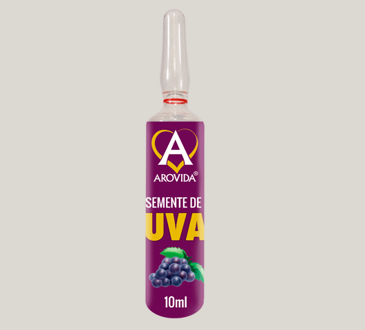 Tratamento Capilar Vitamina Arovida Semente De Uva 10ml