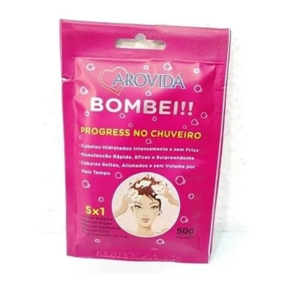 Encontraproduto.com.br - Tratamento Capilar Arovida Progressiva Chuveiro com 50g