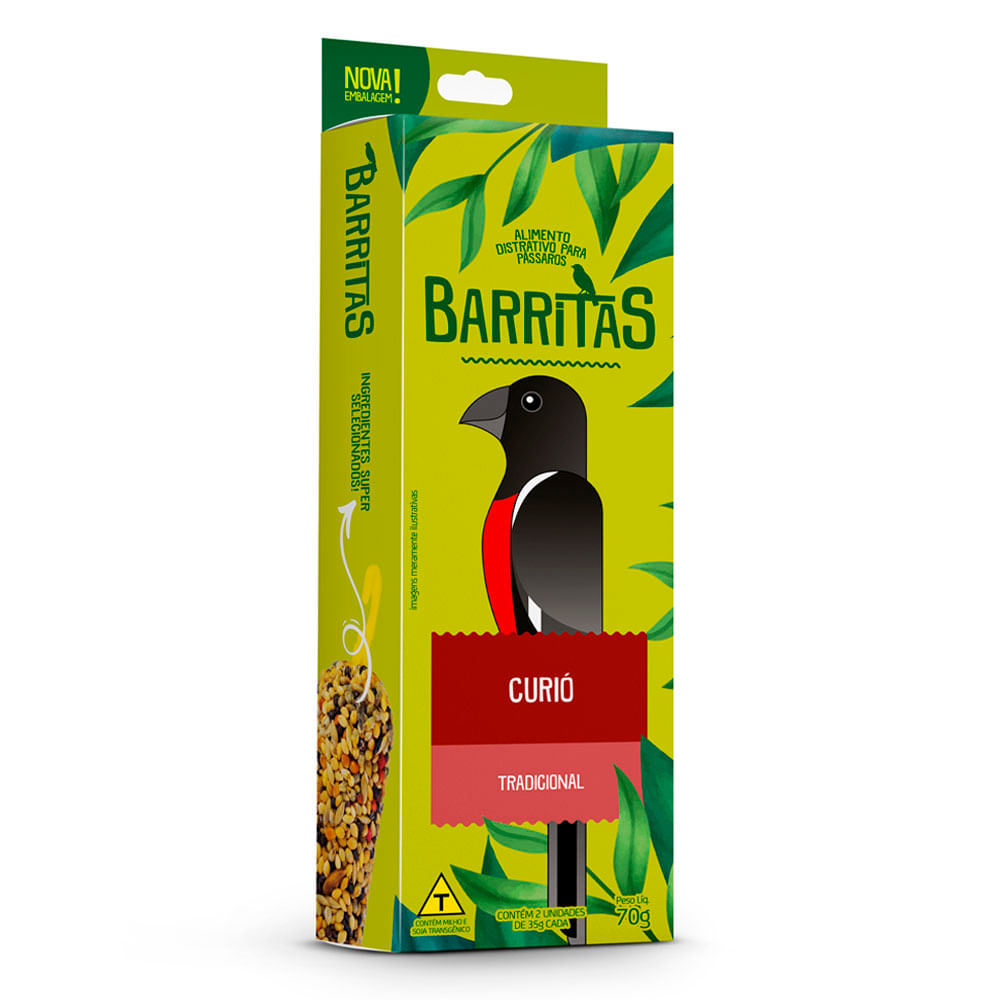Bastão de Sementes Barritas Curió Zootekna