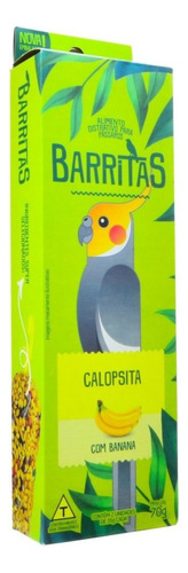 Encontraproduto.com.br - Bastão Para Calopsita Sabor Banana - Barritas 70g