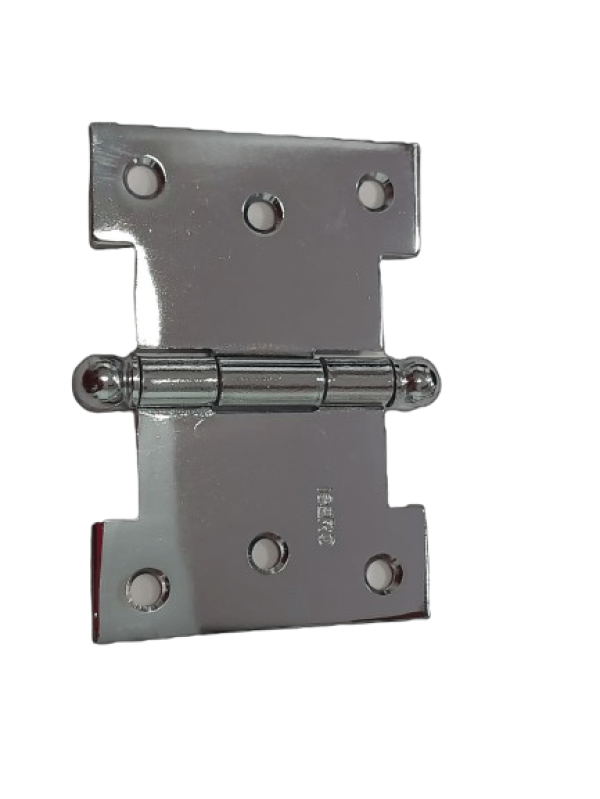 Dobradiça Palmela de Ferro 3 1/2 Cromado Isero
