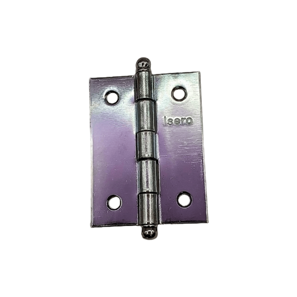 Encontraproduto.com.br - Dobradiça Ferro Pino Bola 2 Cromado Isero