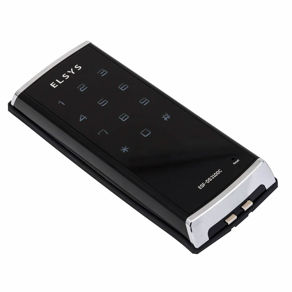 Encontraproduto.com.br - Fechadura Digital Elsys Sobrepor Para Porta De Correr DS3100C