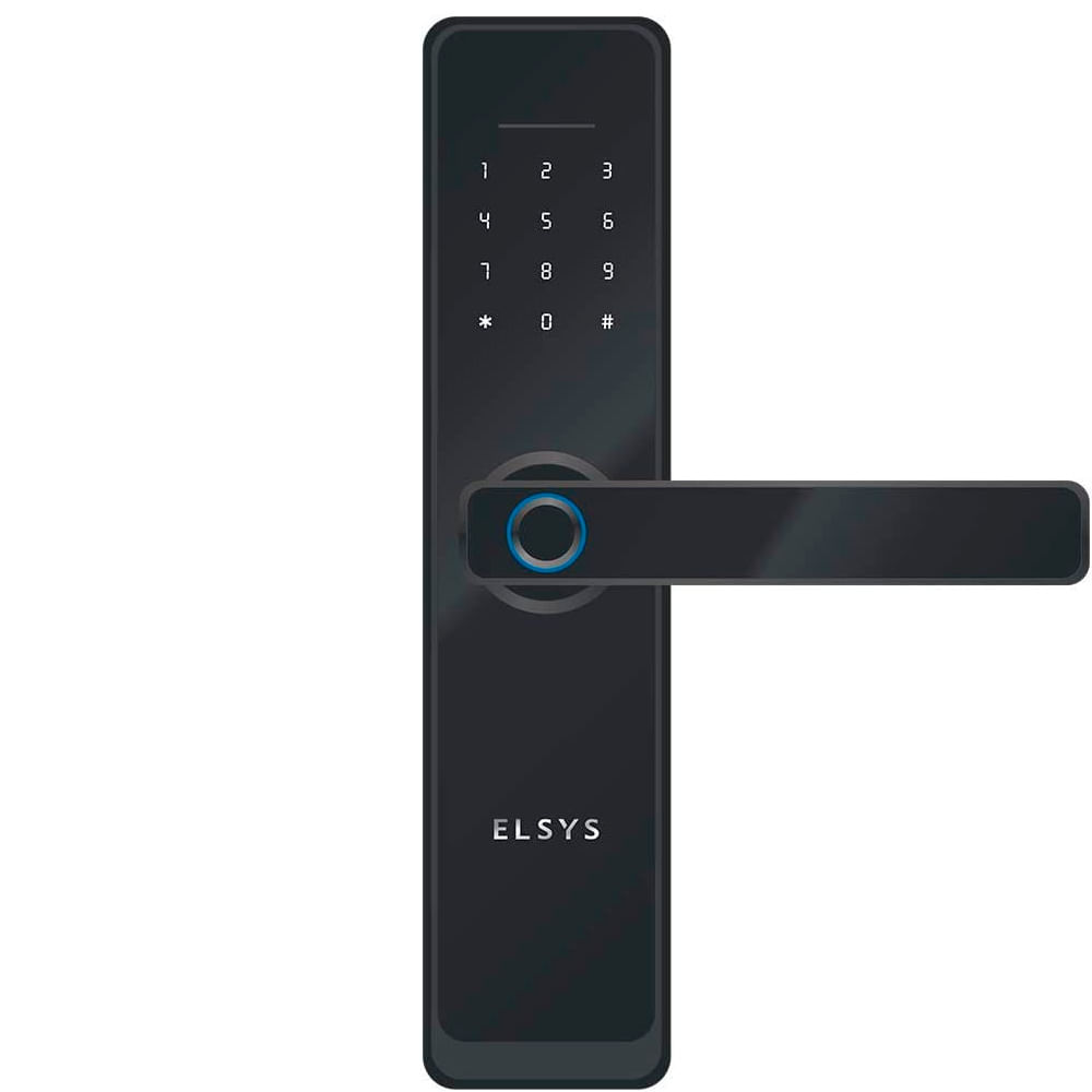 Encontraproduto.com.br - Fechadura Digital de Embutir Wi-Fi ESF-DE4000B Elsys