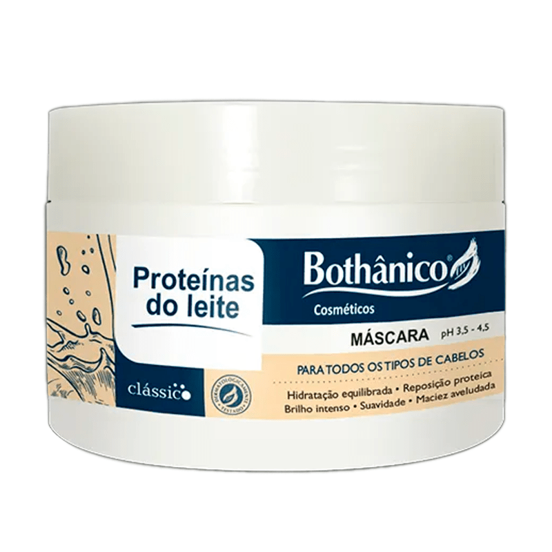 Máscara Capilar Proteínas Do Leite 250g Bothânico