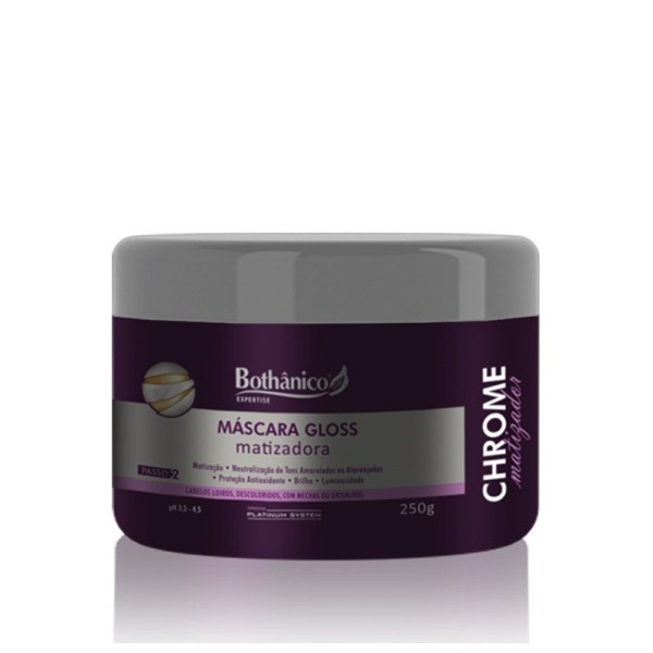 Encontraproduto.com.br - Máscara Gloss Matizadora 250g Bothânico