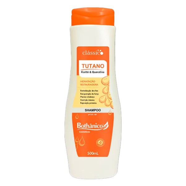 Shampoo Tutano, Karitê E Queratina 500ml Bothânico