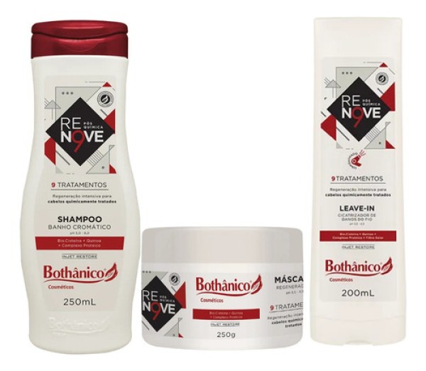 Shampoo Renove Pós Química 250ml Bothânico