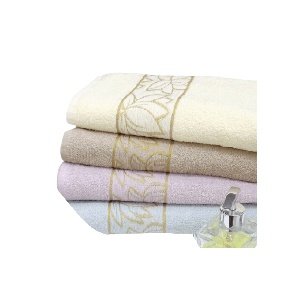 Encontraproduto.com.br - Jogo 4 Toalhas Banho E Rosto Capri Felpuda