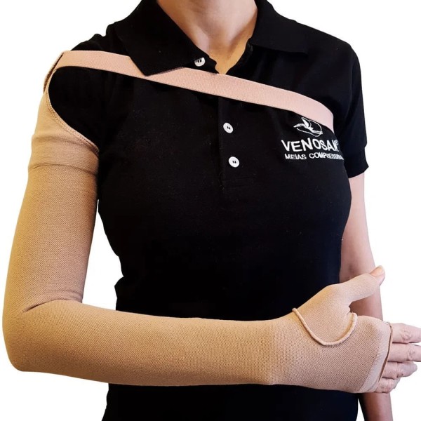 Encontraproduto.com.br - Braçadeira Confortline Cotton ZH 30-40mmhg