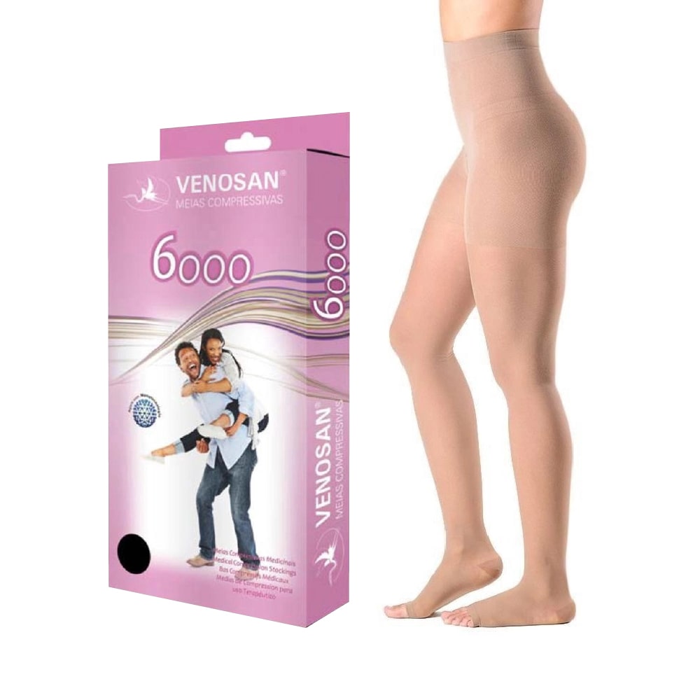 Encontraproduto.com.br - VENOSAN 6000 AT P (20-30)  PE ABERTO BEGE