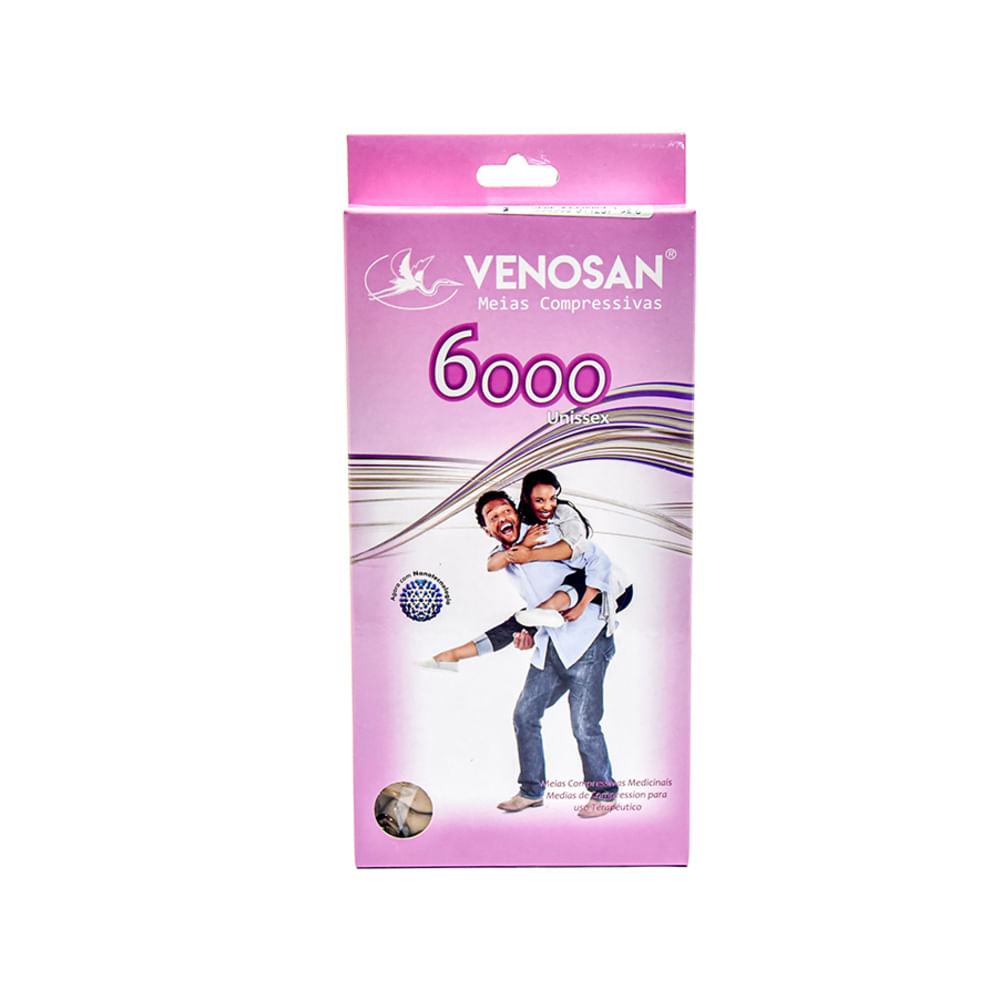 Encontraproduto.com.br - VENOSAN 6000 AT P (20-30)  PE ABERTO BEGE