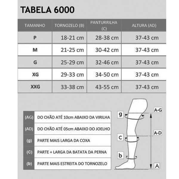 Encontraproduto.com.br - Venosan 6000 Ad (Pe Fechado)    2 0 - 3 0 Mmhg -  Bege G - Ad  Fechado- Bege