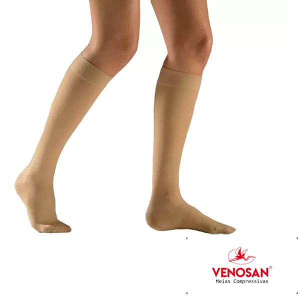 Encontraproduto.com.br - Venosan 6000 Ad (Pe Fechado)    2 0 - 3 0 Mmhg -  Bege G - Ad  Fechado- Bege