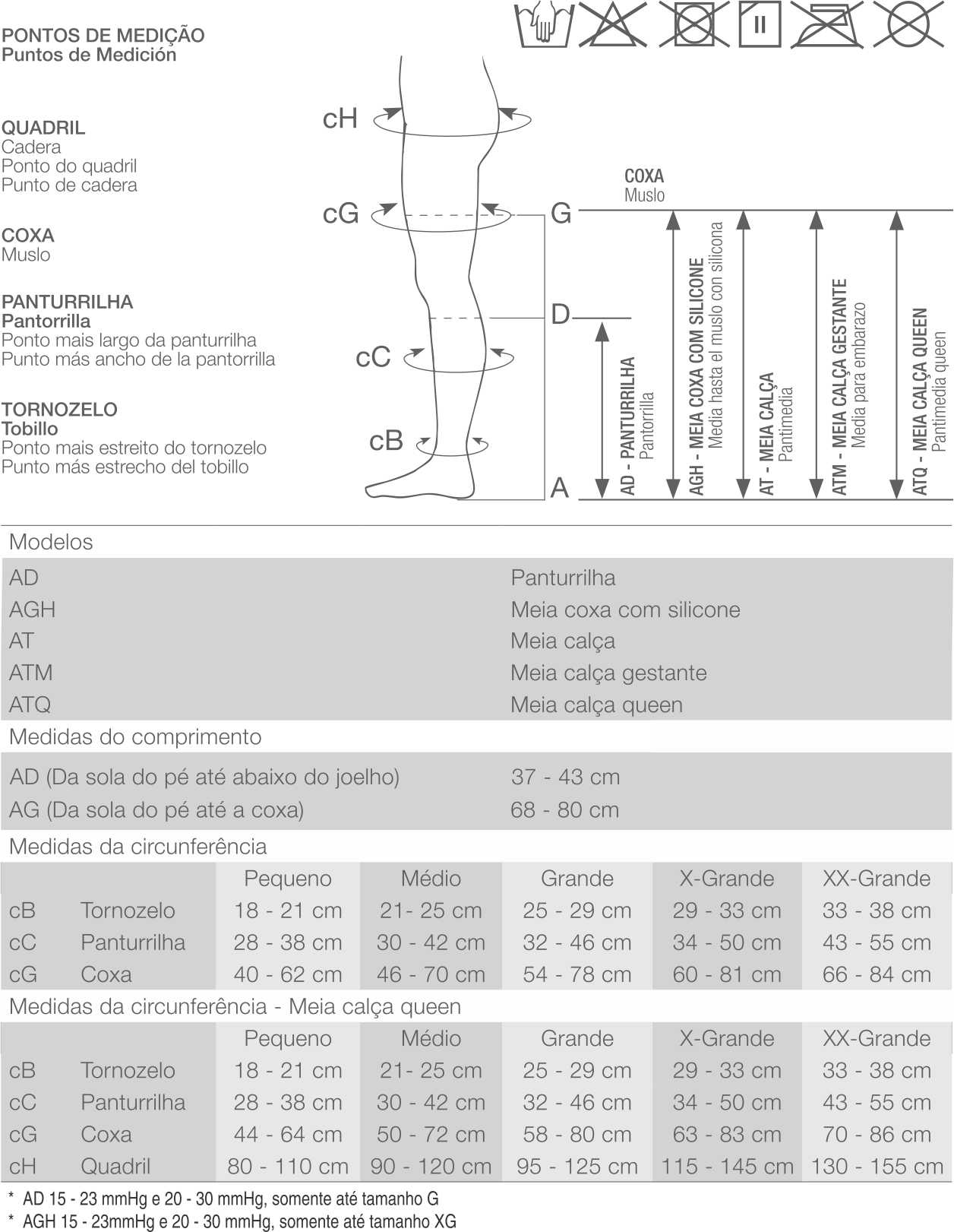 Encontraproduto.com.br - Meia-Calça Gestante Legline Venosan - 20-30mmHg - Pé Fechado - Olinda - Tamanho P