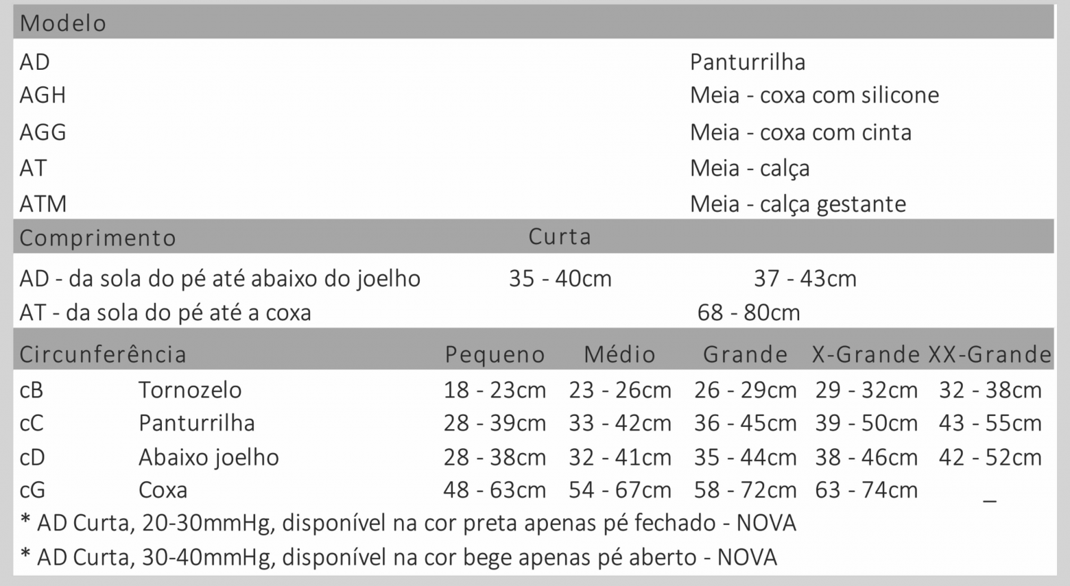 Encontraproduto.com.br - Venosan 4000 Ultraline 20-30 Bg41005 Ad Ab. Bege Tam. Xxg