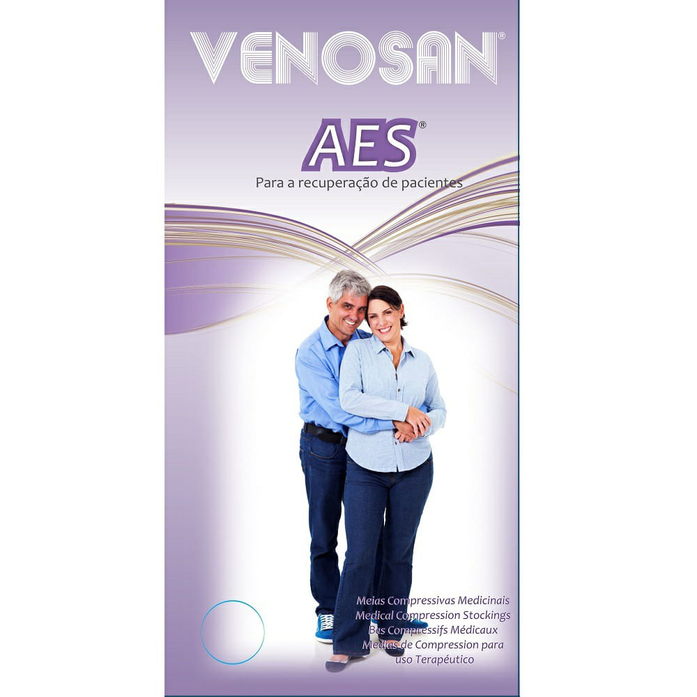 Encontraproduto.com.br - Venosan Aes Agh 18Mmhg Xg Pe Aberto Brc Sg57029