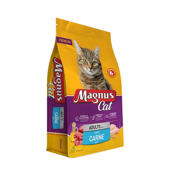 Encontraproduto.com.br - Ração Magnus Premium Gatos Carne