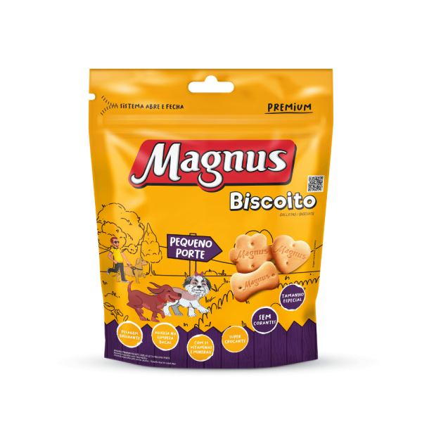 Encontraproduto.com.br - Biscoito Magnus para Cães Adultos de Pequeno Porte 1kg