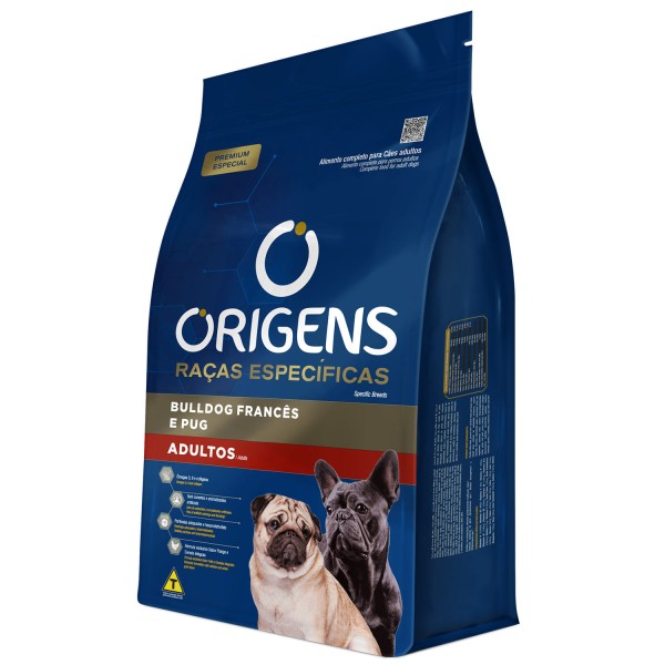 Encontraproduto.com.br - Ração Origens Cães Adultos Buldog Francês e Pug
