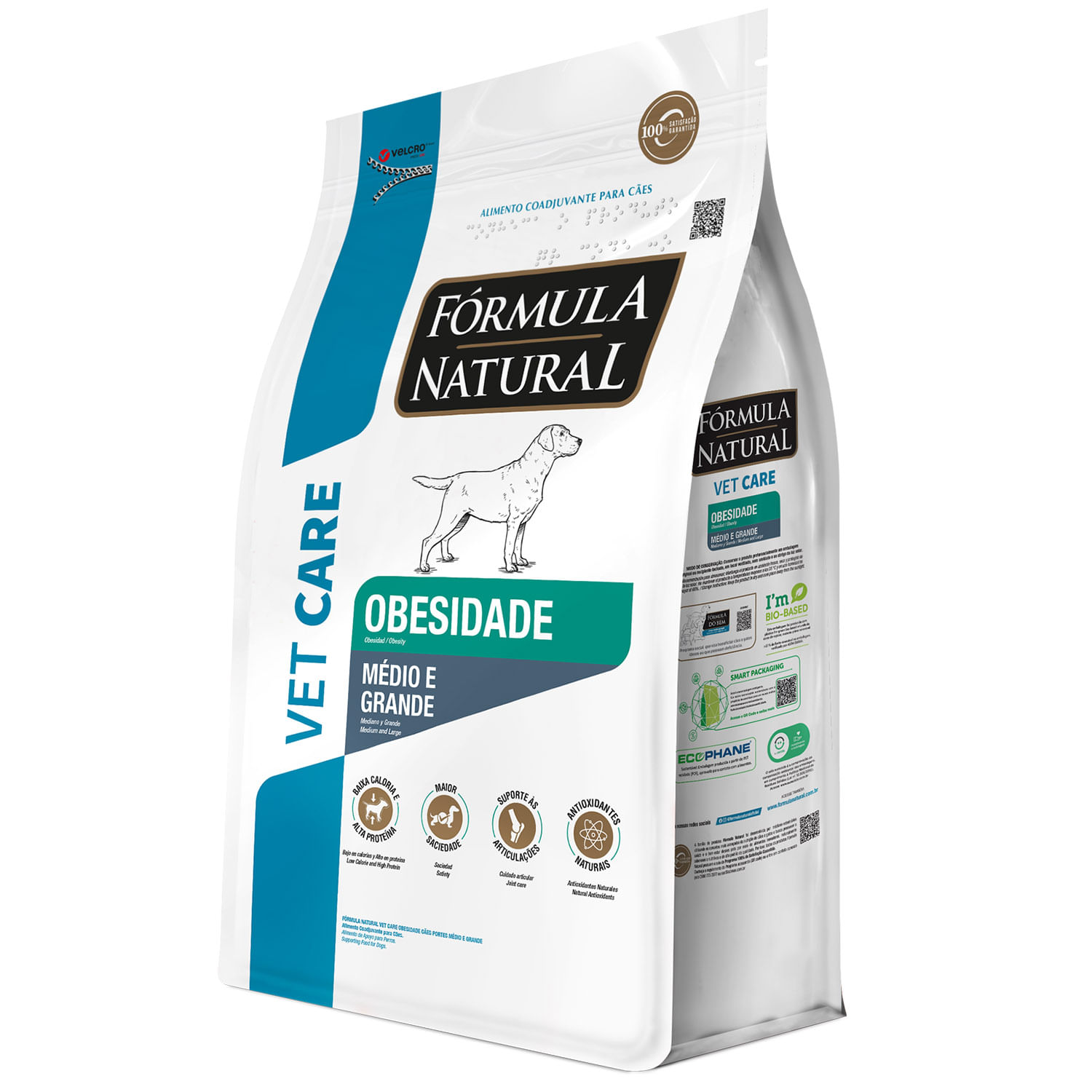 Ração Fórmula Natural Vet Care Obesidade para Cães de Porte Médio e Grande 10,1kg