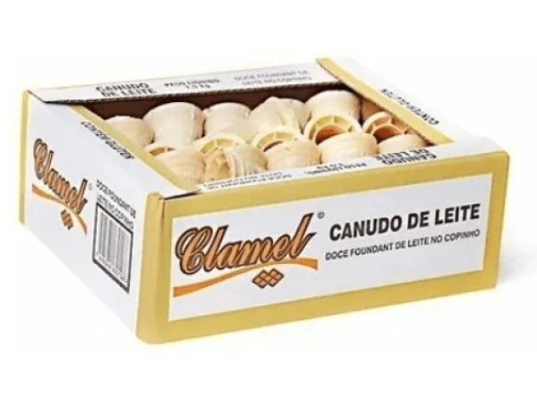 Encontraproduto.com.br - Canudo de Leite c/50 - Clamel