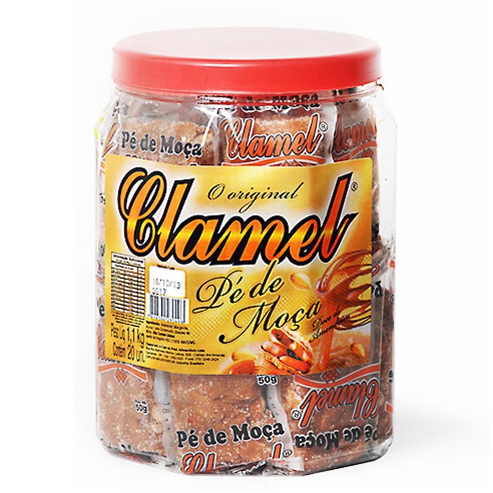 Encontraproduto.com.br - Pé de Moça Embalado Pote c/20 - Clamel
