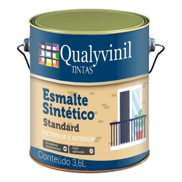 Encontraproduto.com.br - Tinta Esmalte Sintético Standard De 3.6lts Qualyvinil