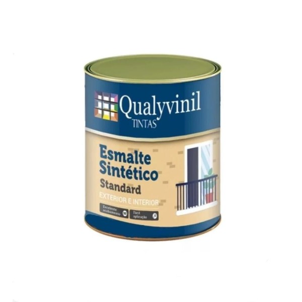 Encontraproduto.com.br - Tinta Esmalte De Fácil Aplicação 900ml Standard Qualyvinil