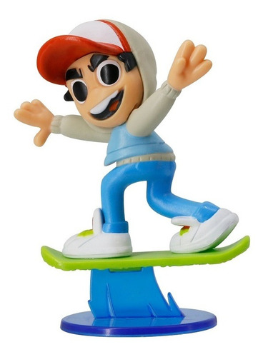 Boneco Jake Subway Surfers 5cm Skating Jake - Bang Toys