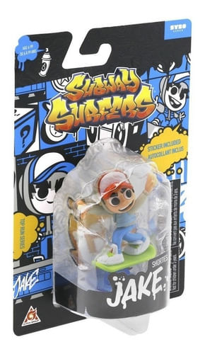 Encontraproduto.com.br - Boneco Jake Subway Surfers 5cm - Bang Toys