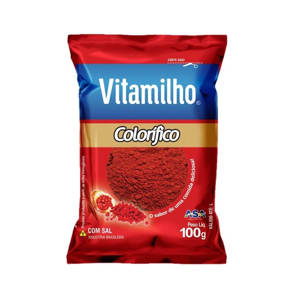 Colorífico Vitamilho Pacote com 100g