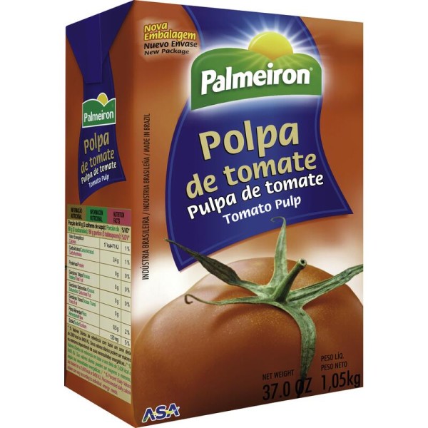 Polpa de Tomate Palmeiron TP com 1,05kg