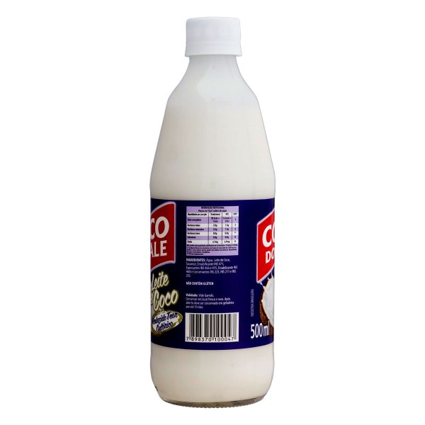 Encontraproduto.com.br - Leite de Coco RTC Coco do Vale Vidro 500ml