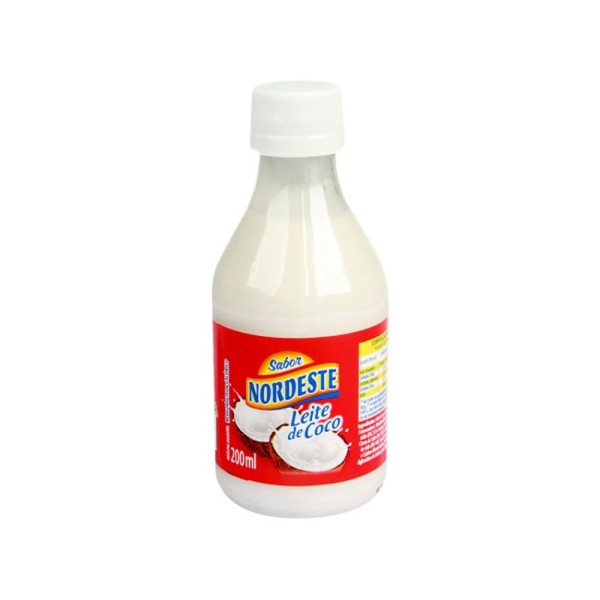 Encontraproduto.com.br - Vidro Leite de Coco 200ml - Sabor Nordeste