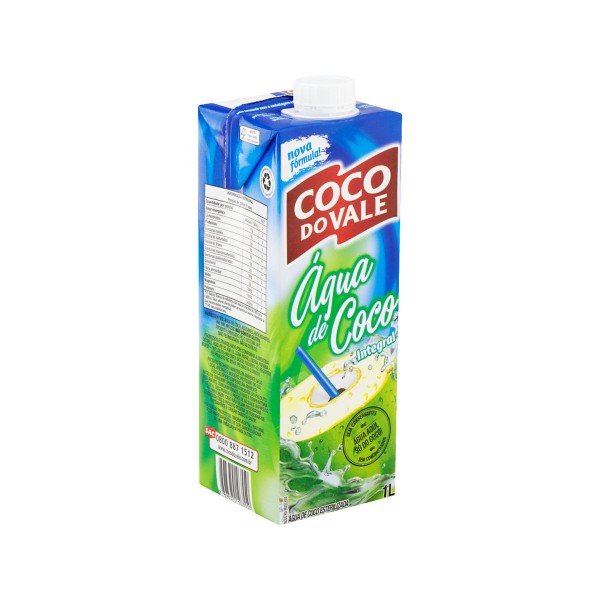 Encontraproduto.com.br - Ãgua De Coco Padronizada Coco Do Vale Caixa 1L