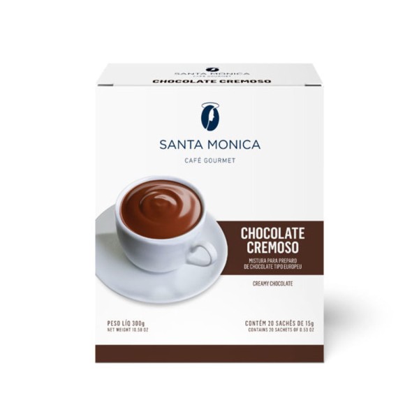 Encontraproduto.com.br - Chocolate Europeu Santa Monica 20 Sachês
