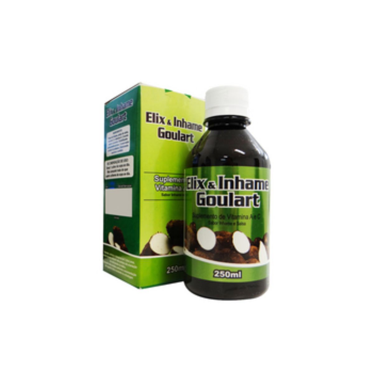Encontraproduto.com.br - Suplemento Elix E Inhame Goulart 250ml