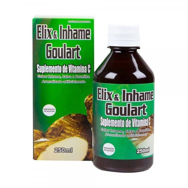 Encontraproduto.com.br - Suplemento Elix E Inhame Goulart 250ml