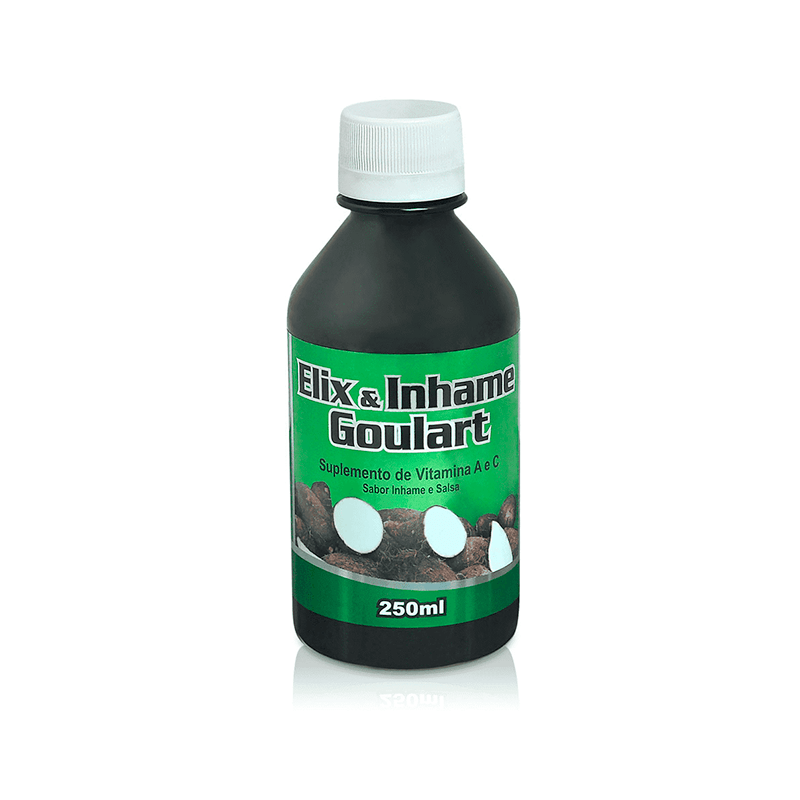 Encontraproduto.com.br - Suplemento Elix E Inhame Goulart 250ml