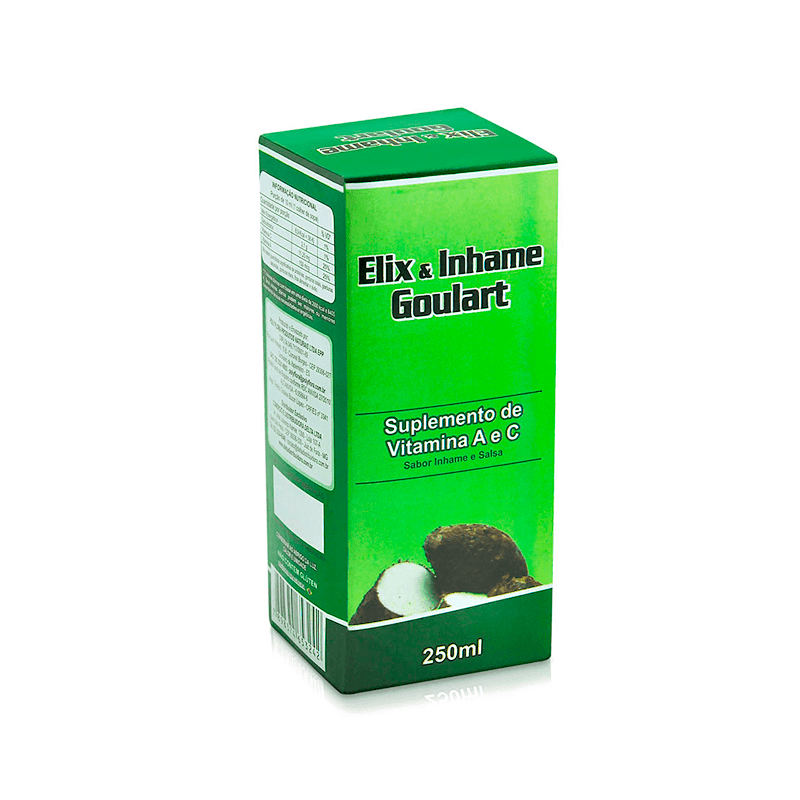 Encontraproduto.com.br - Suplemento Elix E Inhame Goulart 250ml