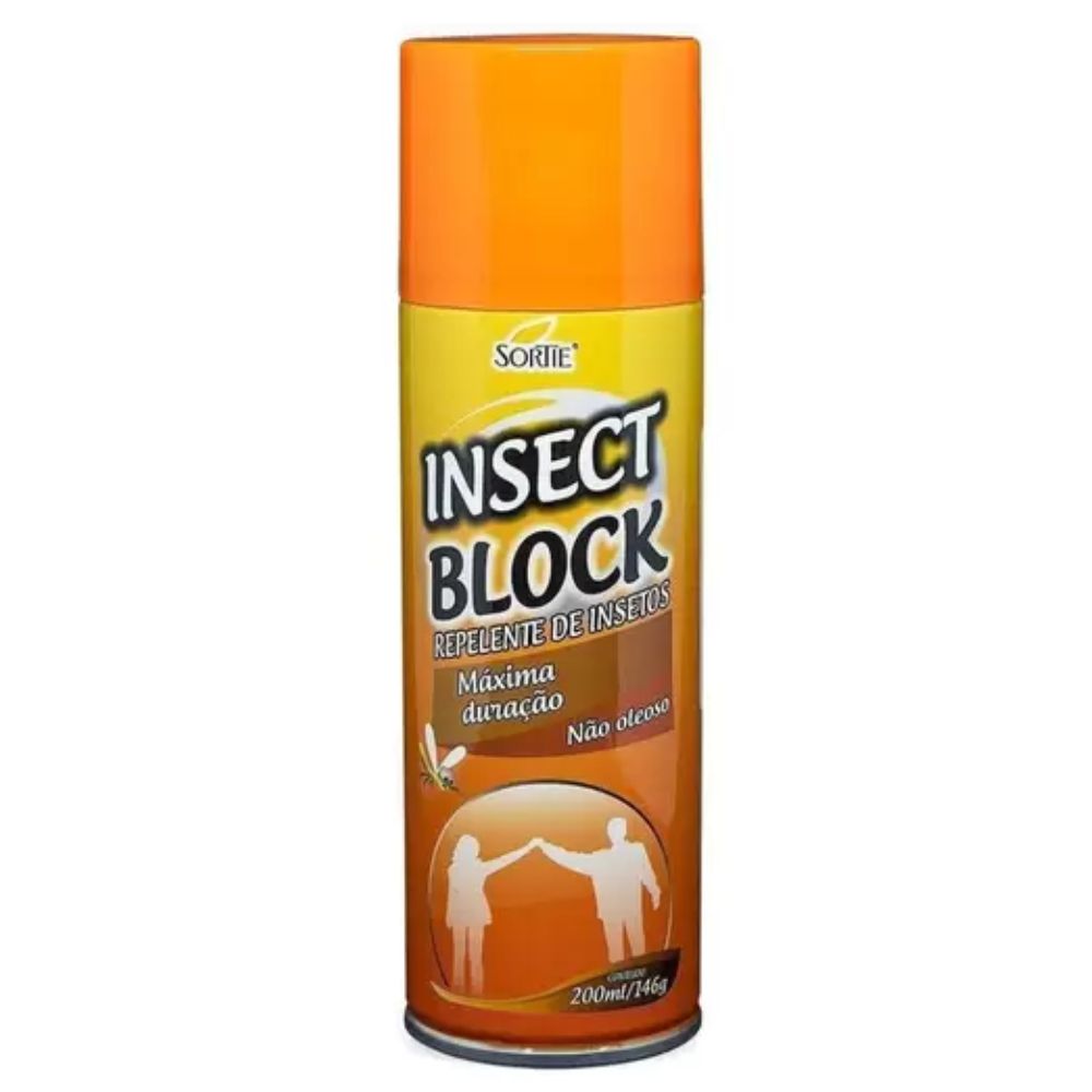 Encontraproduto.com.br - Repelente Insetos Insect Block Aerosol 200ml Kelldrin