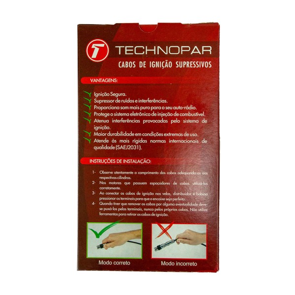 Encontraproduto.com.br - Cabo Vela Fiat Idea 2006 a 2010 - 187279 - FI09