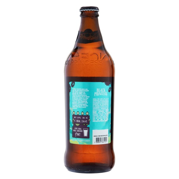 Encontraproduto.com.br - Cerveja APA Puro Malte 82 Black Princess Garrafa 600ml
