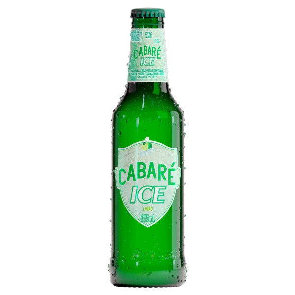 Encontraproduto.com.br - Cabaré Ice Limão Long Neck 275ml - Pacote C/ 12 Unds