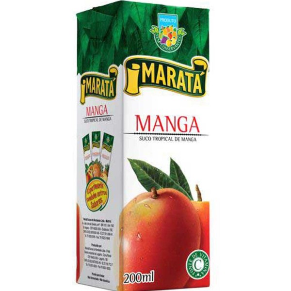 Encontraproduto.com.br - Suco Néctar Maratá Manga TP com 200ml