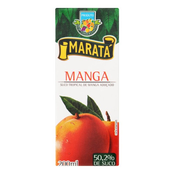 Encontraproduto.com.br - Suco Néctar Maratá Manga TP com 200ml