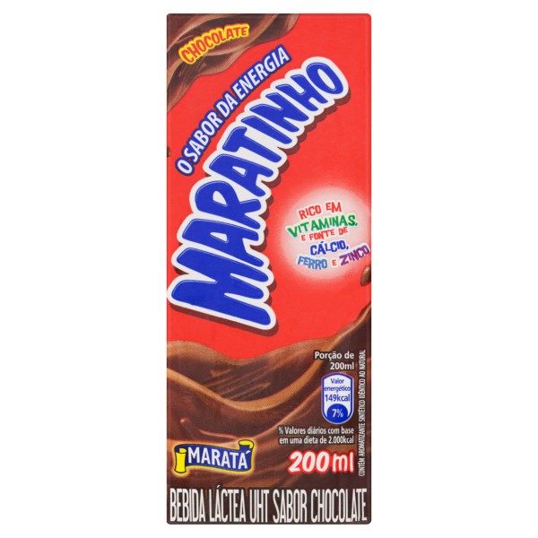 Encontraproduto.com.br - Achocolatado Líquido Maratinho 200ml