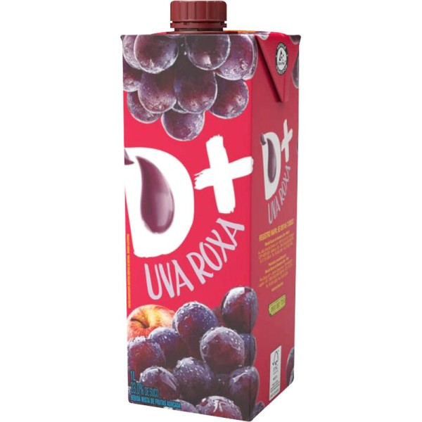 Suco D+ Uva Tetra Pak 1l